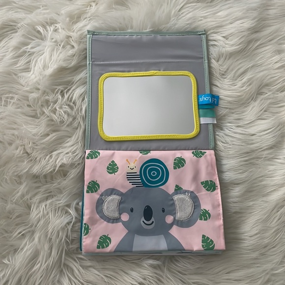 Tummy time high contrast baby book/ mirror - Picture 9 of 10